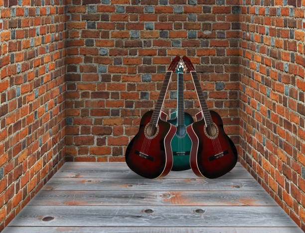 istock three guitars in the corner of the room 670521352