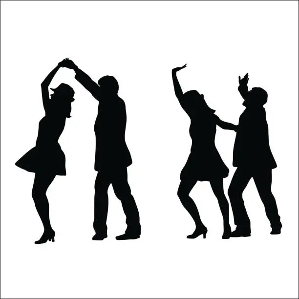 Vector illustration of Dance Night