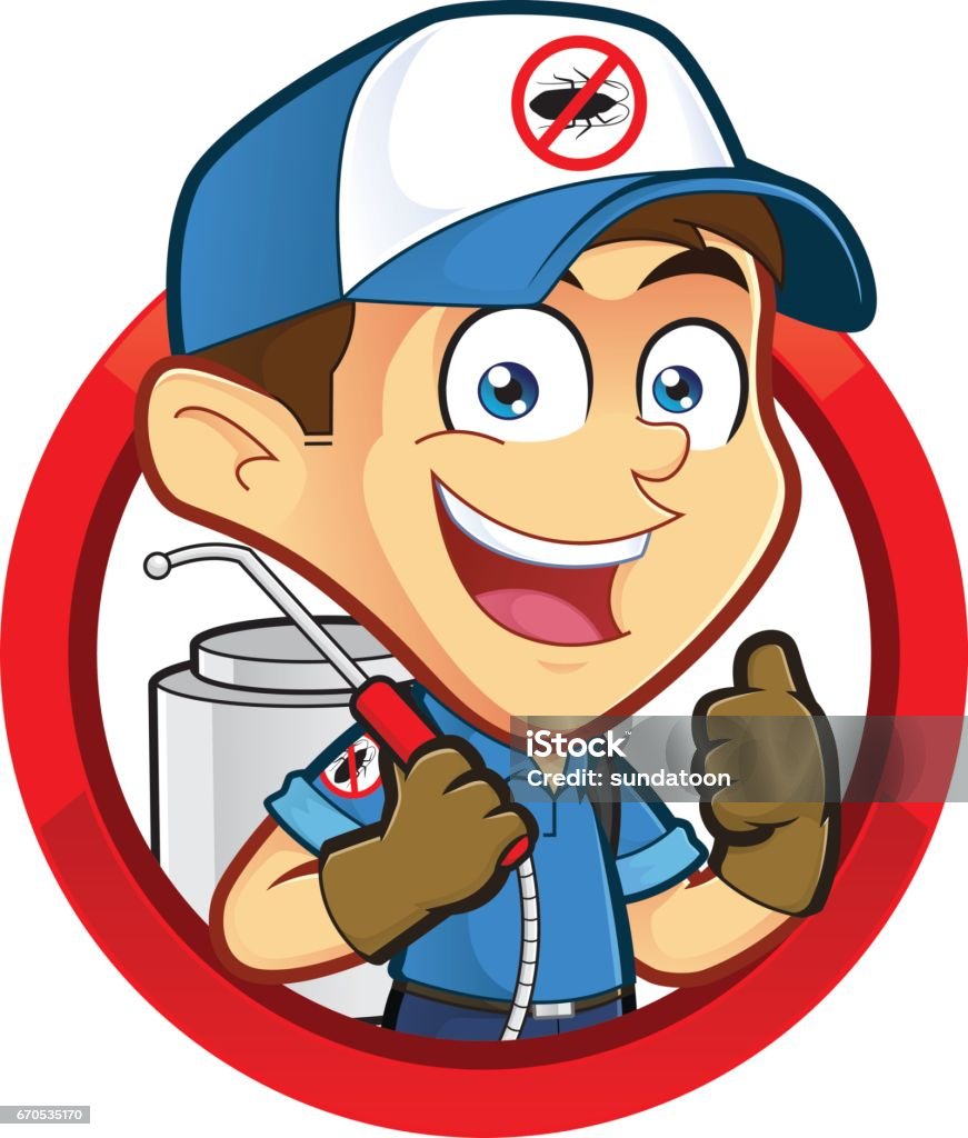 Tiêu Diệt Hoặc Kiểm Soát Dịch Hại Trong Khung Tròn Hình minh họa ...