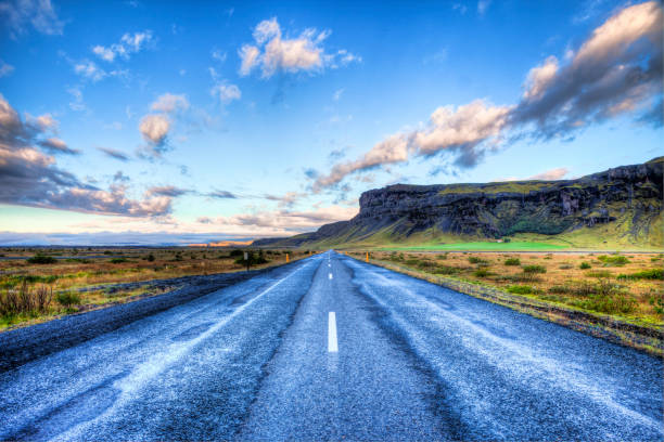 Ringroad, Iceland stock photo