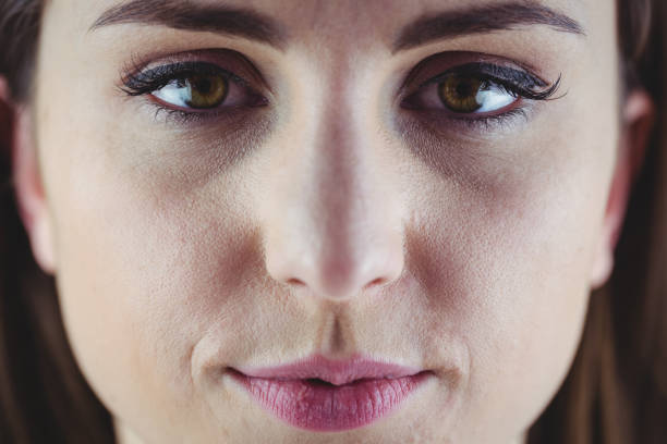 istock Pretty woman smiling at camera 670563764