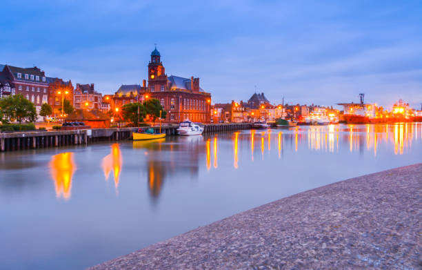 istock Great Yarmouth quay and Town Hall 670563882