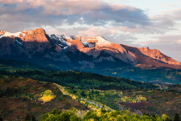 First Light in the San Juan Mountains