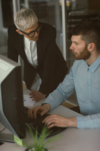 istock Business people working in the office 670574394