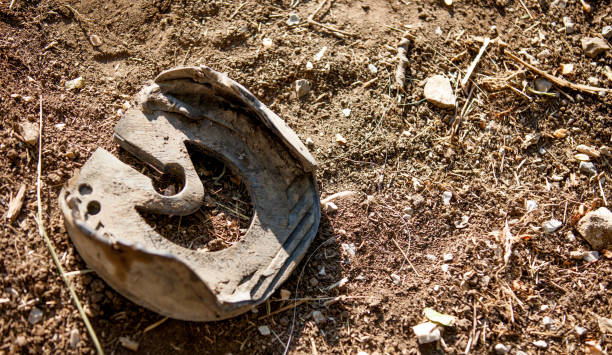 istock Close up of Correction Horseshoe 670581786