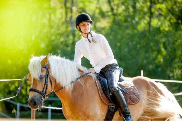 istock Riding and Petting the Horse 670582010