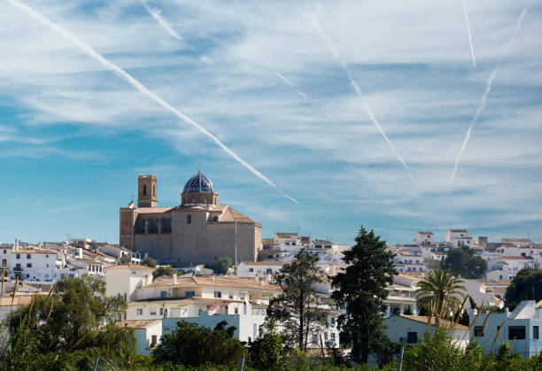 Townscape of Altea, Costa Blanca. Alicante province, Spain