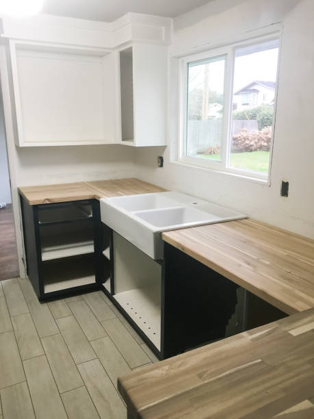 istock Farmhouse Sink in House Remodel 670611300