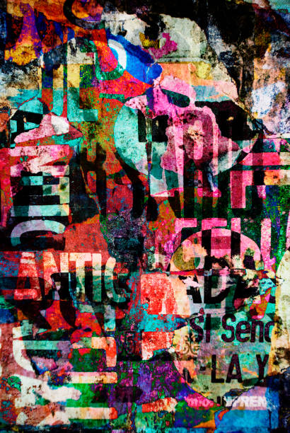 istock Digital collage of random paper background or typography texture 670621538