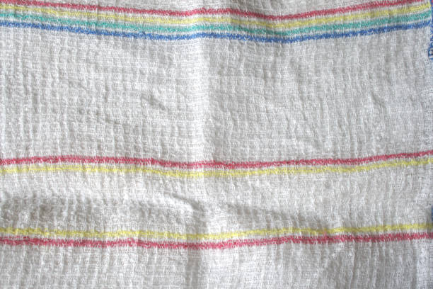 istock Dish Cloth Dishwashing cotton cloth material texture 670621804