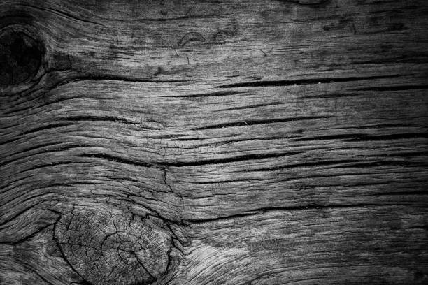 black and white wooden wall background