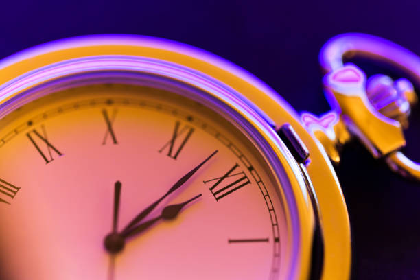 close up of pocket watch