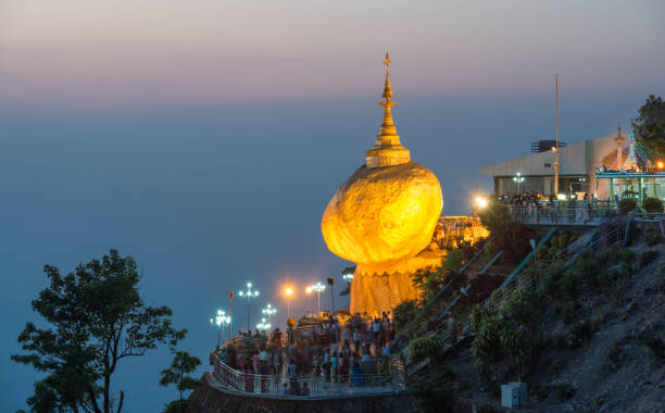 istock Kyaikhtiyo pagoda, Golden Rock, Myanmar 670681456