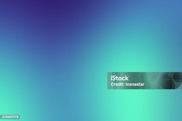 Defocused Abstract Background Stock Illustration - Download Image Now - Color Gradient, Blue, Green Color