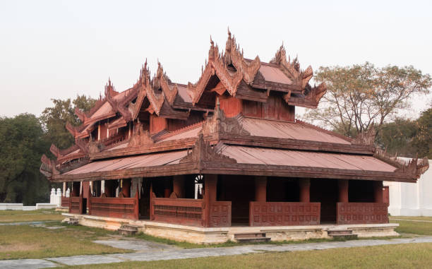 istock Tower in Mandalay Royal Palace, Myanmar 670693542