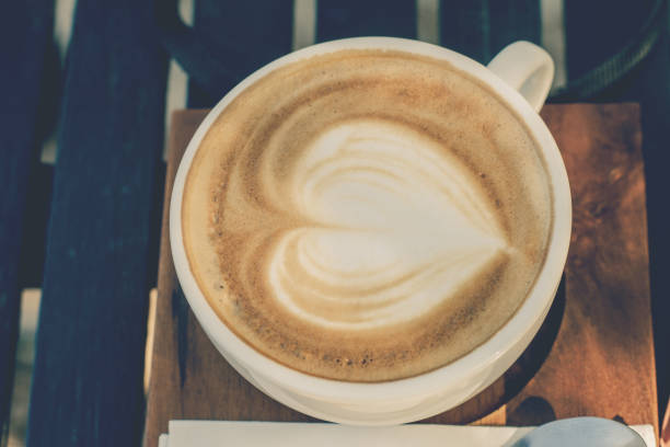 istock A cup of coffee with a heart on the foam 670705868