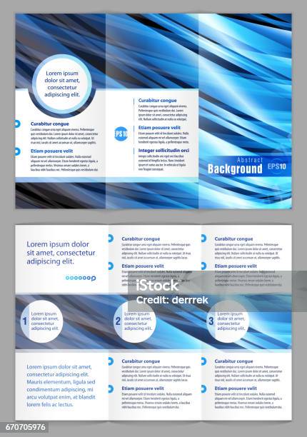 Leaflet Design Example Stock Illustration - Download Image Now ...