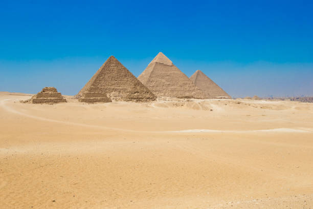istock pyramids  Giza in Cairo, Egypt. 670713692