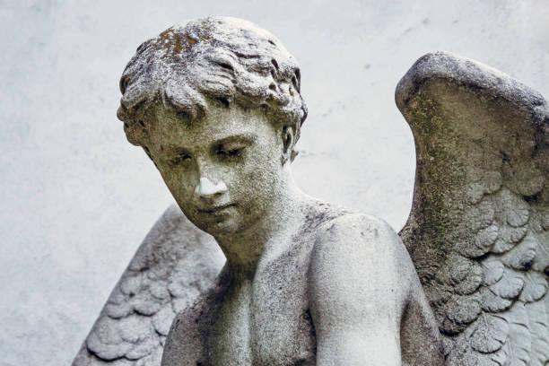 istock Fragment statue of angel 670719816