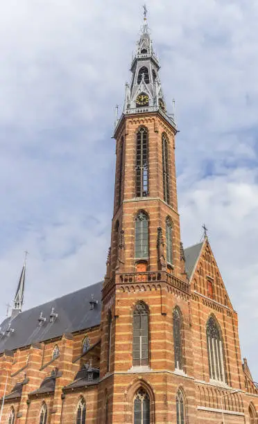 St Jozef cathedral in the historical center of Groningen, Netherlands