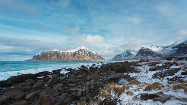 istock Rocky shore of Lofotens 670740858