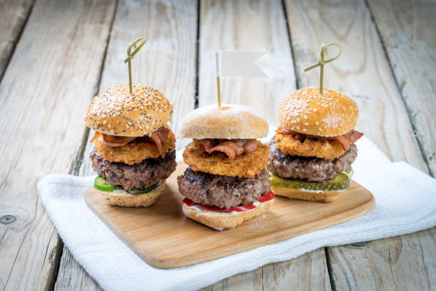 istock three finger food slider beef burgers for sharing 670741460
