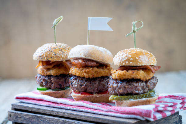 istock three finger food slider beef burgers for sharing 670748732