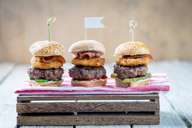 istock three finger food slider beef burgers for sharing 670751438