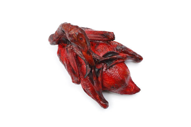 istock Red roast duck traditional chinese 670755906