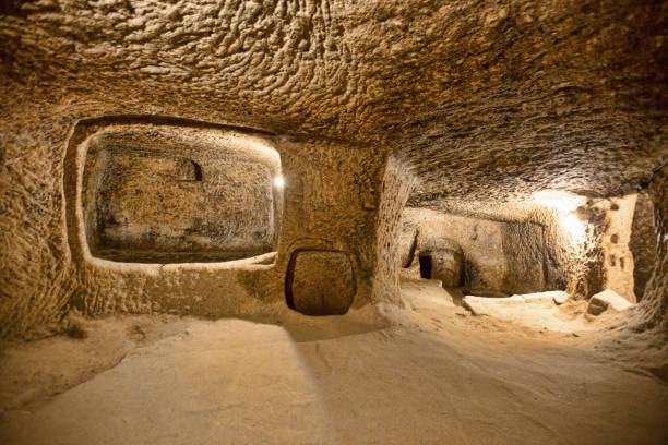 istock cave city in Cappadocia Turkey 670756570