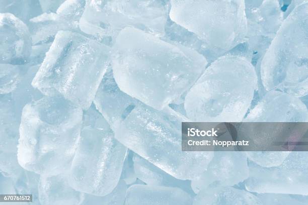 Abstract Ice Cubes Texture Background Stock Photo - Download Image Now - Ice, Ice Cube, Cube Shape