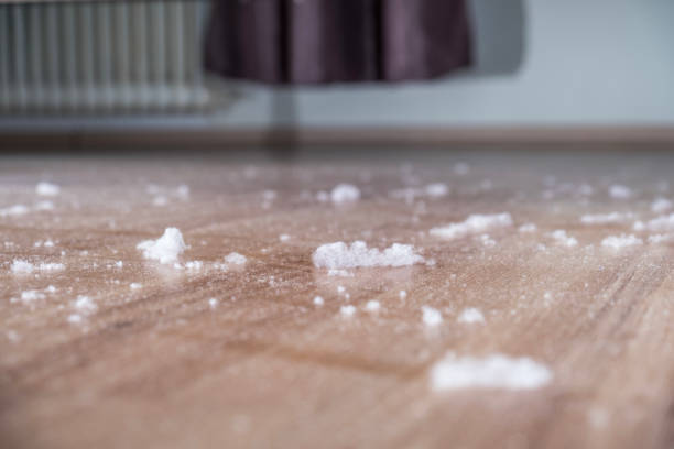 istock Dust on the wood floor 670762124