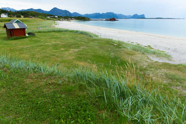 istock Europe, Norway, Senja Island, Bovaer, a beach 670765520