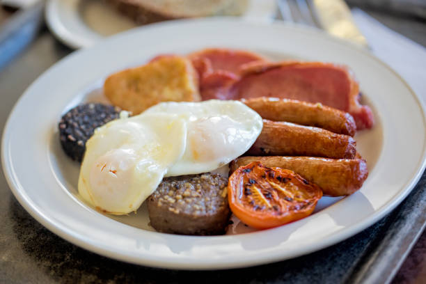 Full Irish breakfast stock photo