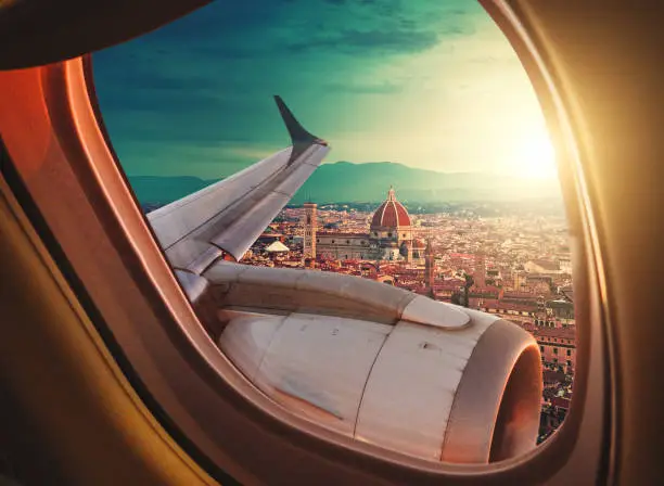 Photo of Santa maria del fiore skyline from the porthole