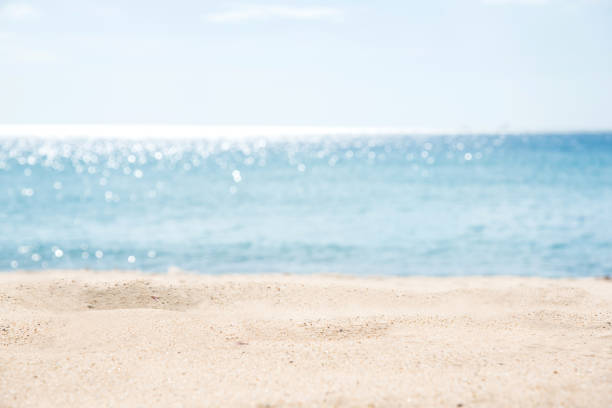 Sand beach and tropical sea.