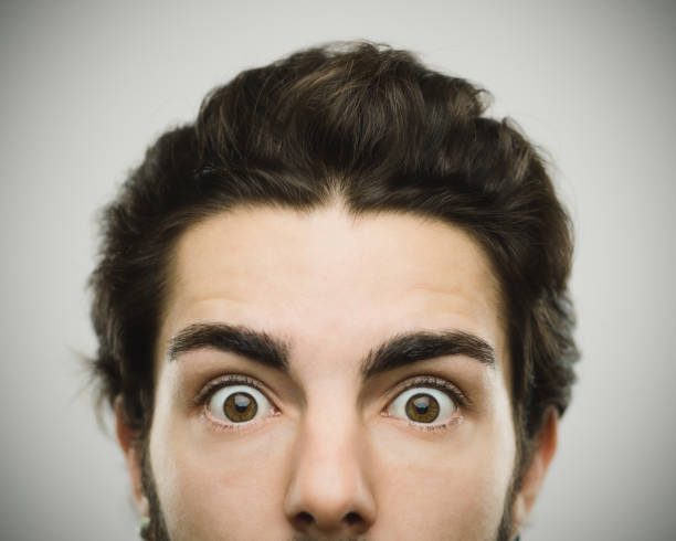 istock Portrait of a real shocked man 670818036