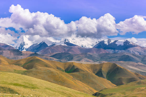 istock August 16, 2014 - Panorama of the Himalayas, Tibet 670819346