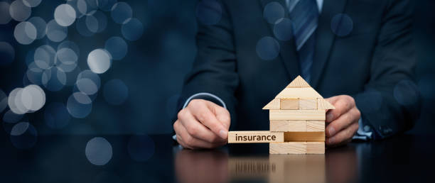 istock Property (family house) insurance protection concept 670836600