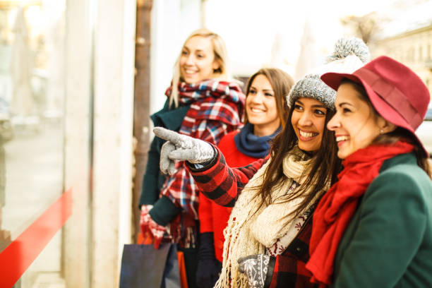 istock Curious look of cheerful young women 670847580