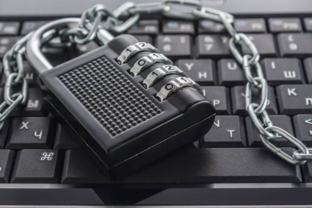 istock The concept of an encrypted Internet connection. 670848060