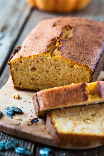 istock Homemade pound cake baked in a loaf pan 670865854