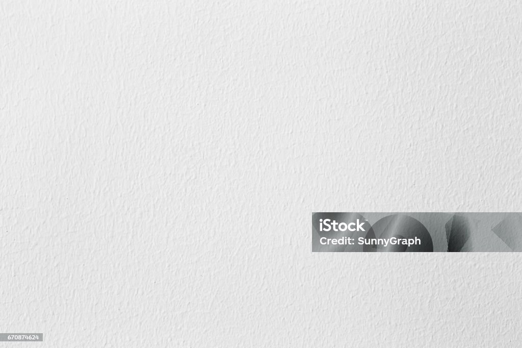 White wall background, copy space Surrounding Wall Stock Photo