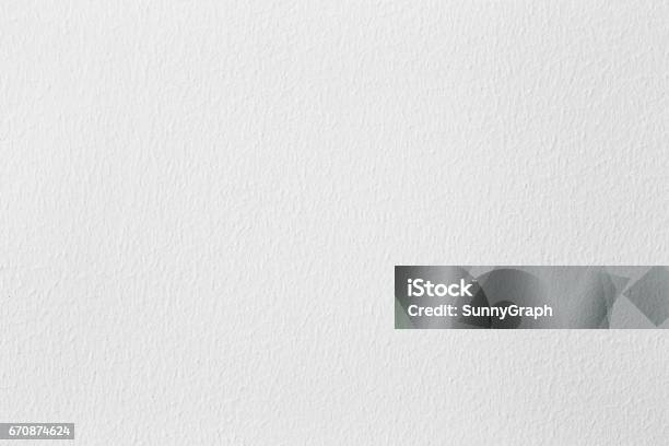 White Wall Background Copy Space Stock Photo - Download Image Now - Surrounding Wall, Textured, Textured Effect