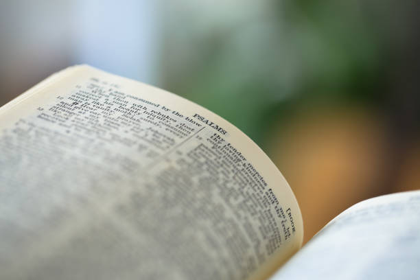 istock Close-up Shot Of Open Bible 670874664