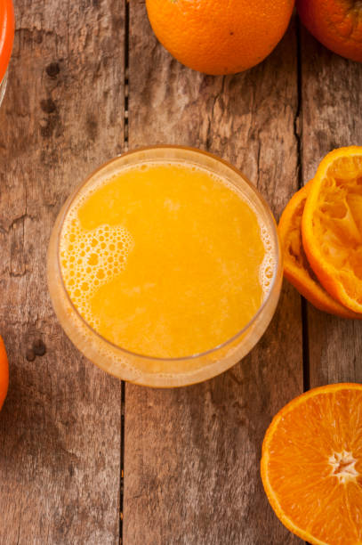istock Freshly squeezed orange juice, close-up 670888412
