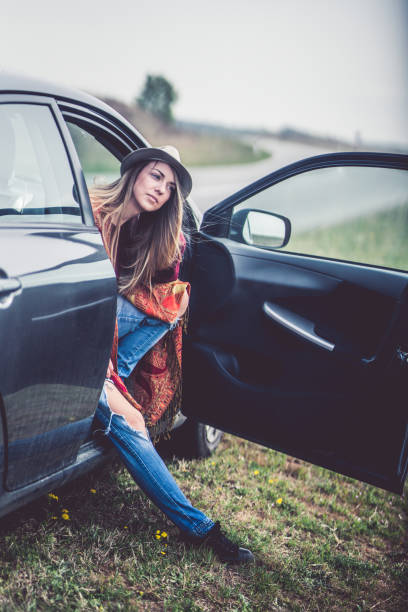 istock Me on the road trip 670891882