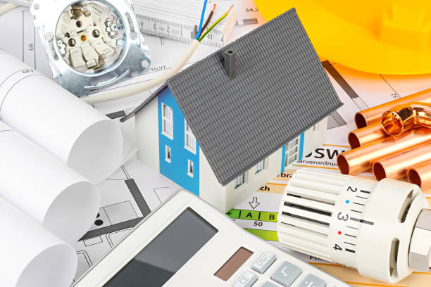 istock architecture resindental house construction 670897106