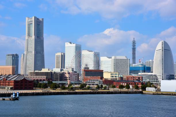 Yokohama Minatomirai Scenery of Yokohama Minato Mirai ウォーターフロント stock pictures, royalty-free photos & images