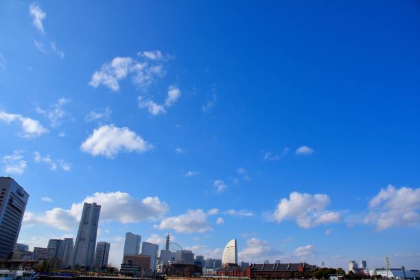 Yokohama Minatomirai Scenery of Yokohama Minato Mirai ウォーターフロント stock pictures, royalty-free photos & images